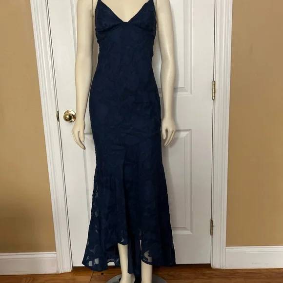 Princess Polly CYRENE MAXI DRESS NAVY - Picture 9 of 12